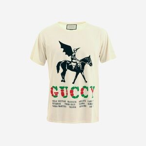Gucci Cream Graphic Tee